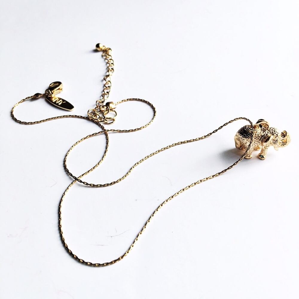 New York & Company Elephant Necklace - Picture 3 of 4